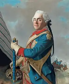 Retrato de Maurício da Saxônia. 1748