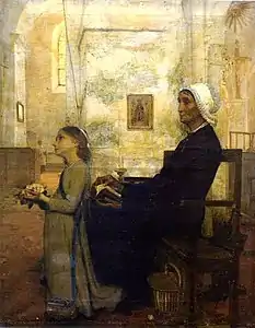 Offrande à la Vierge