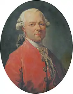 Retrato de Jean-Pierre Houël, por François-André Vincent
