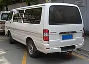 Traseira do Jinbei Haise segundo facelift (2002–2013)