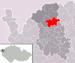 Localização de Jindřichovice