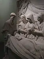 Deposição de Cristo no túmulo (pormenor)