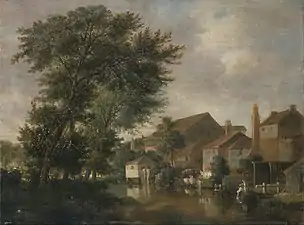 O Rio Wensum, Norwich (c.1814), Yale Center for British Art