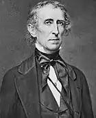 Retrato de John Tyler.