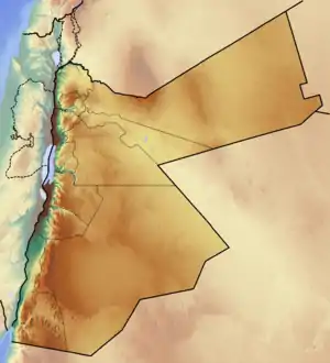 Jabal Umm ad Dami está localizado em: Jordânia