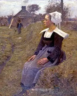 Le rendez-vous (O encontro) (1893). Acervo do Museu Nacional de Belas Artes, Rio de Janeiro.