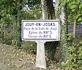 Entrada de Jouy-en-Josas