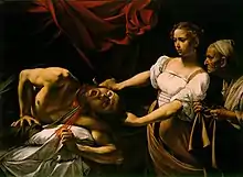 Judith decapitando Holofernes, de Caravaggio (1571-1610)
