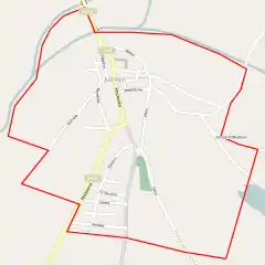 Localização de Jutrosin na Polónia