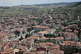 Kastamonu vista desde sua cidadela
