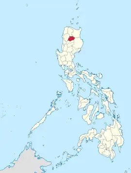Kalinga na Região Administrativa de Cordillera  Coordenadas : 17°45'N, 121°15'E