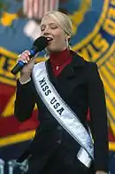 2001: Kandace Krueger, que competiu como Miss Texas USA