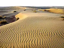 Imagem do Deserto de Karakum