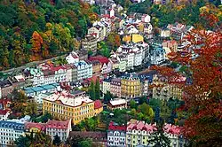 Karlovy Vary, capital da região
