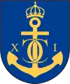 Brasão de armas de Comuna de KarlskronaKarlskrona kommun