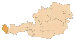 Vorarleberga na Áustria