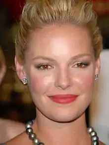  Uma foto de Katherine Heigl em 2008.