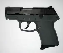 PF-9 9mm acabamento azulado com aperto cinza