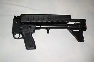 SUB-2000 9&nbsp;mm, guardada