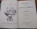 Página de rosto e frontispício do volume I1 de Joannis Kepleri Astronomi Opera Omnia de Johannes Kepler (1858)
