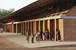 Prédio de extensão da escola primária