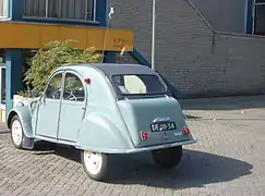 2CV AZ boot extension