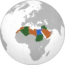 Map of Khartoum Resolution Signatories