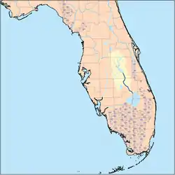 Localização do rio Kissimmee