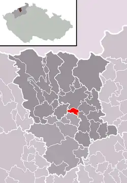 Localização de Kladruby