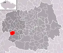 Localização de Klapý