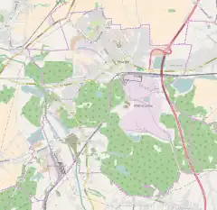 Localização de Knurów na Polónia