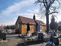 Igreja no cemitério de São Roque (construída na primeira metade do século XIX)