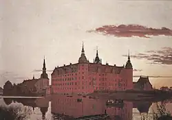 Christen Købke: Palácio de Frederiksborg, 1835