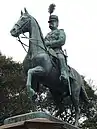 Estátua equestre do  Príncipe Komatsu Akihito