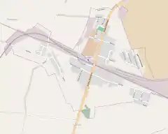 Localização de Korsze na Polónia