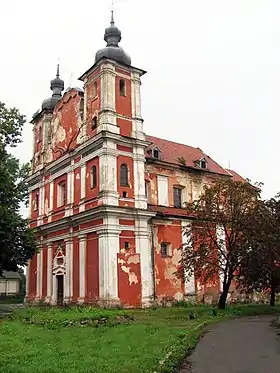 Igreja em Dubrovytsia.