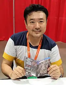 Uma fotografia de 2016 de Kotaro Uchikoshi