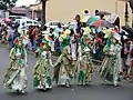 Touloulous no desfile de Kourou 2007.