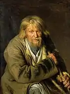 Velho com muleta, 1872