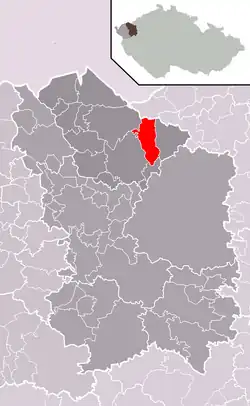 Localização de Krásný Les