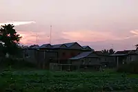 Um bairro de Kratié.