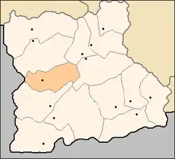 Município de Kresna na província de Blagoevgrad