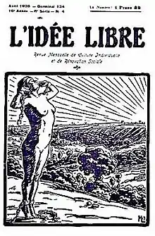 Photo de la couverture d'un journal