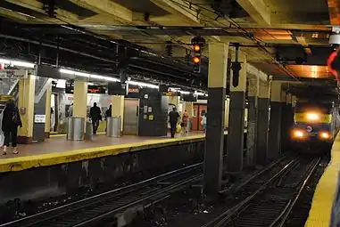 Trem da LIRR chegando