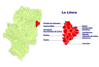 Municípios da Comarca de Litera