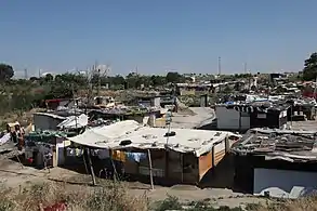 Favela Cañada Real, Comunidade de Madrid, Espanha