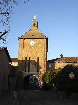 Torre do relógio em Pont-de-Veyle