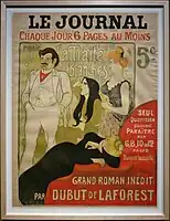 "Escravidão Branca" de Théophile-Alexandre Steinlen para o Le Journal