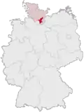 Localização de Stormarn na Alemanha