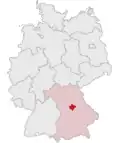 Localização de Neumarkt na Alemanha